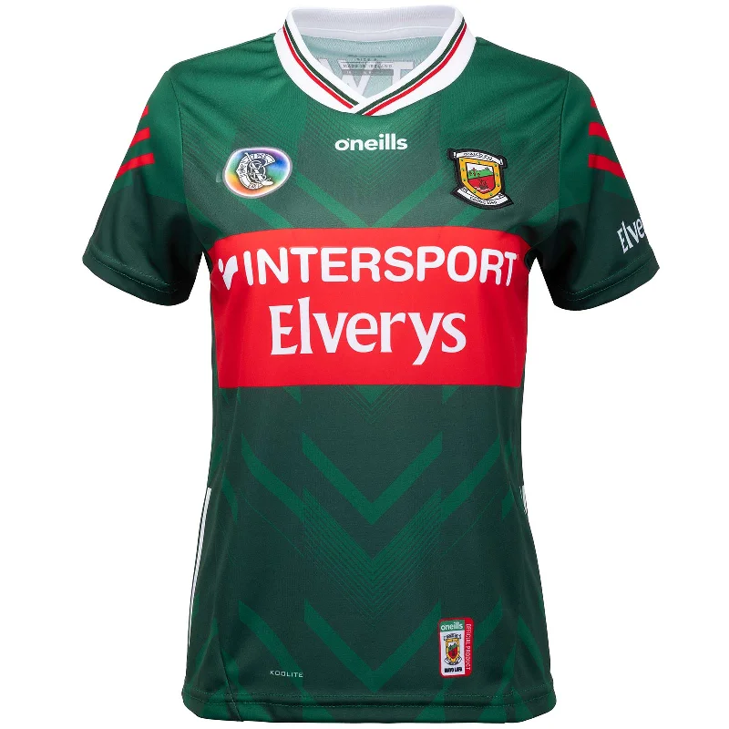 O'Neills Mayo 2025 Home Camogie Womens Jersey Business Jersey Tee