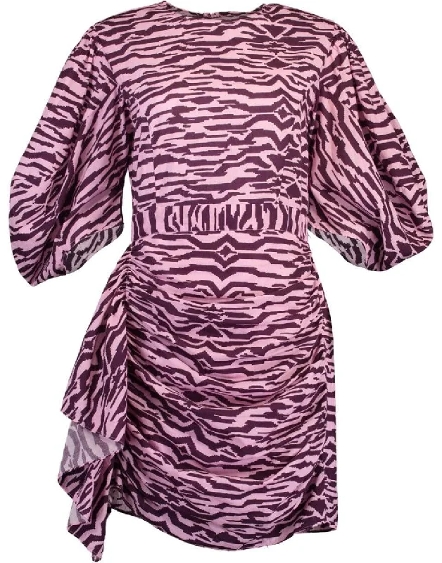 Pia Dress - Zebra Pink Tunics Chic fashionable