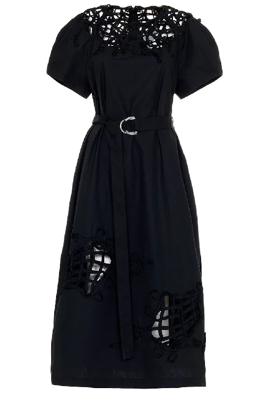 Cotton Embroidered Dress Tunics Practical easy-care