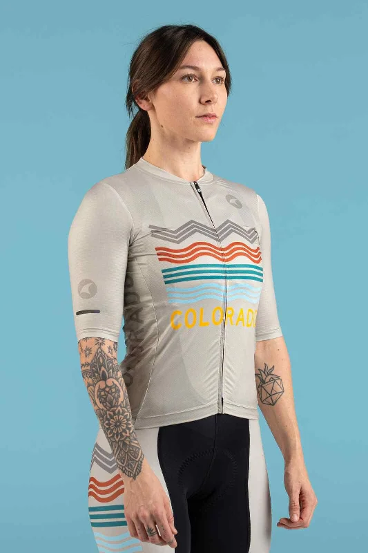 Women's Colorado Wild Ascent Aero Jersey Spring Jersey Blouse