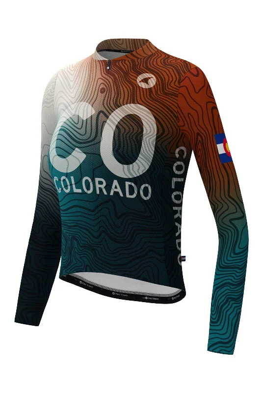 Women's Colorado Contour Ascent Aero LS Jersey Linen Jersey Top