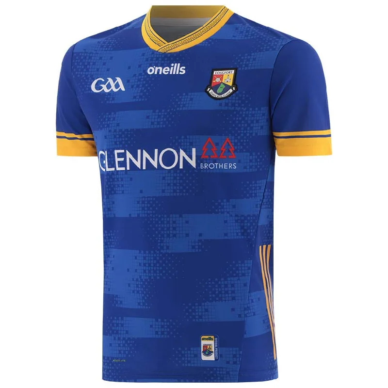 O'Neills Longford GAA 2024 Home Player Fit Jersey Budget-Friendly Jersey Tee