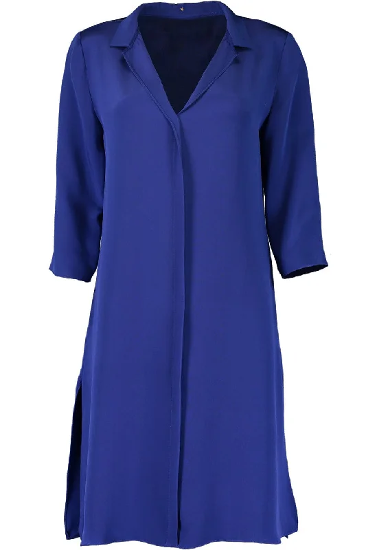 Frolic Dress - Cobalt Turtleneck Warm Winter