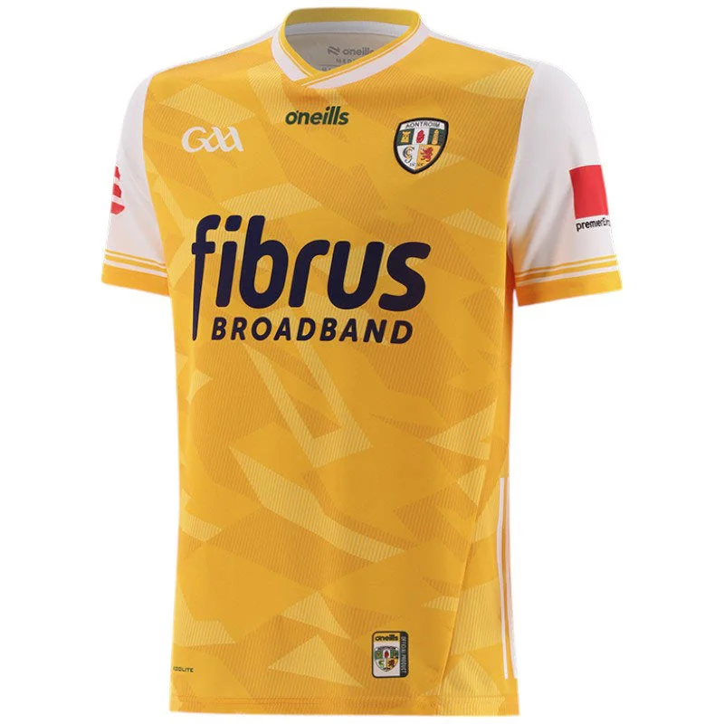 O'Neills Antrim GAA 2025 Home Jersey Recycled Jersey Tee