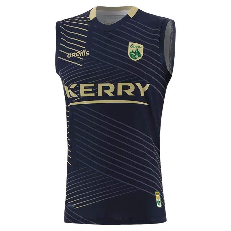 O'Neills Kerry GAA Sleeveless Training Jersey Organic Jersey Tee