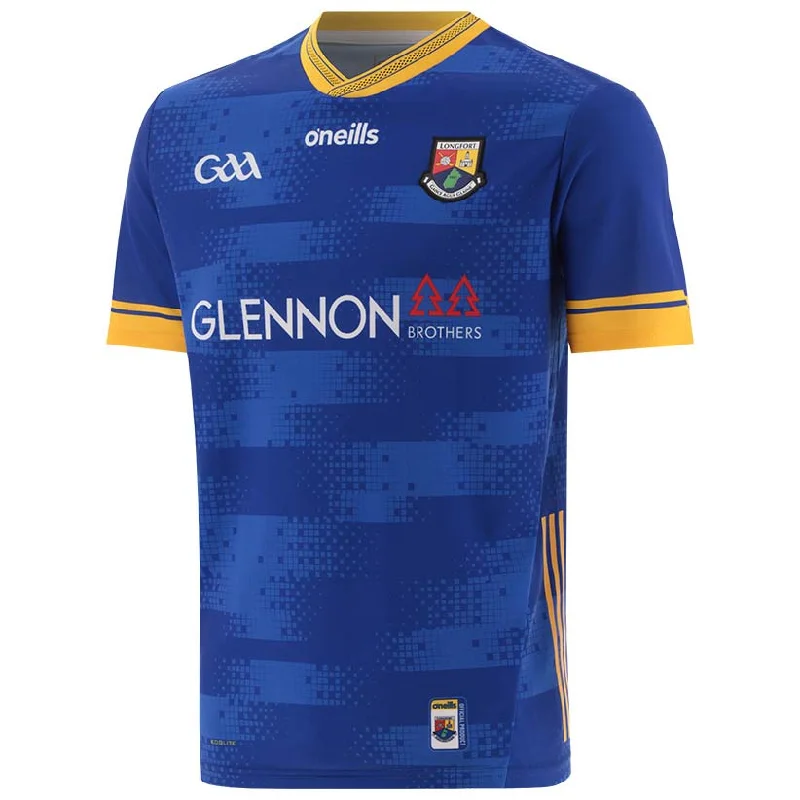 O'Neills Longford GAA 2024 Home Jersey Sky Blue Jersey Tee