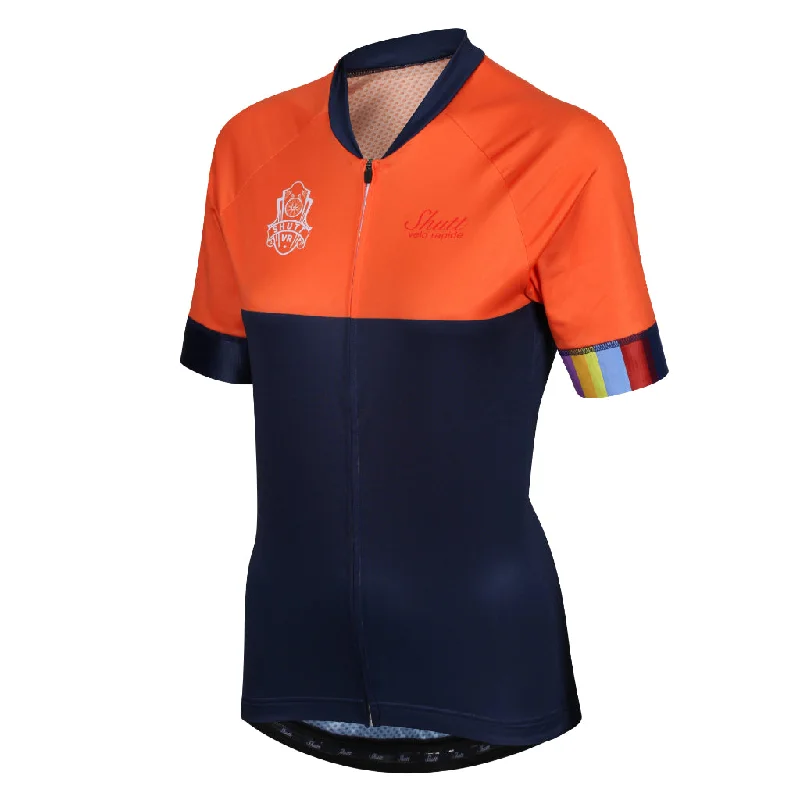 Women's Stockholm Jersey - Orange Recycled Jersey Tee