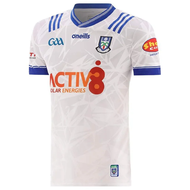 O'Neills Monaghan 2024 Player Fit Home Jersey Ash Gray Jersey Tee