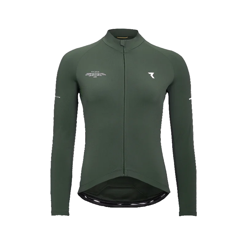 Signature Cycling Thermal Longsleeve Jersey Women Fashion Jersey Blouse