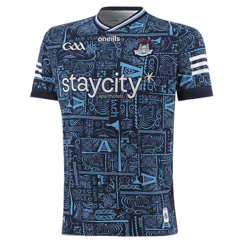 O'Neills Dublin 2025 Goalkeeper Alternative Jersey Pink Jersey Tee