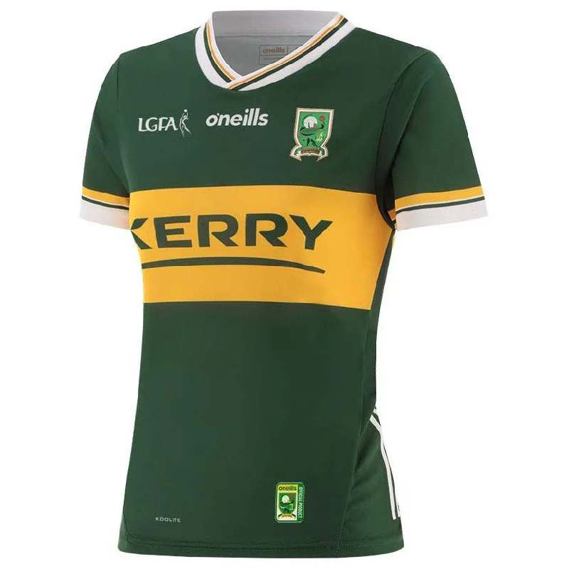 O'Neills Kerry LGFA 2024 Womens Home Jersey Autumn Jersey Shirt