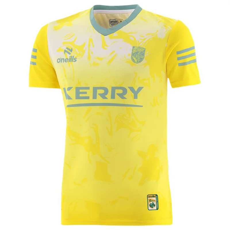 O'Neills Kerry GAA 2024 Short Sleeve Training Jersey Asymmetrical Jersey Blouse