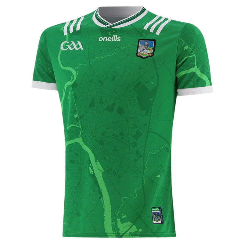 O'Neills Limerick GAA 2025 Player Fit Home Jersey Budget-Friendly Jersey Tee