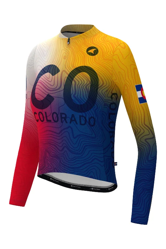 Women's Colorado Contour Ascent Aero LS Jersey Cotton Jersey Tee