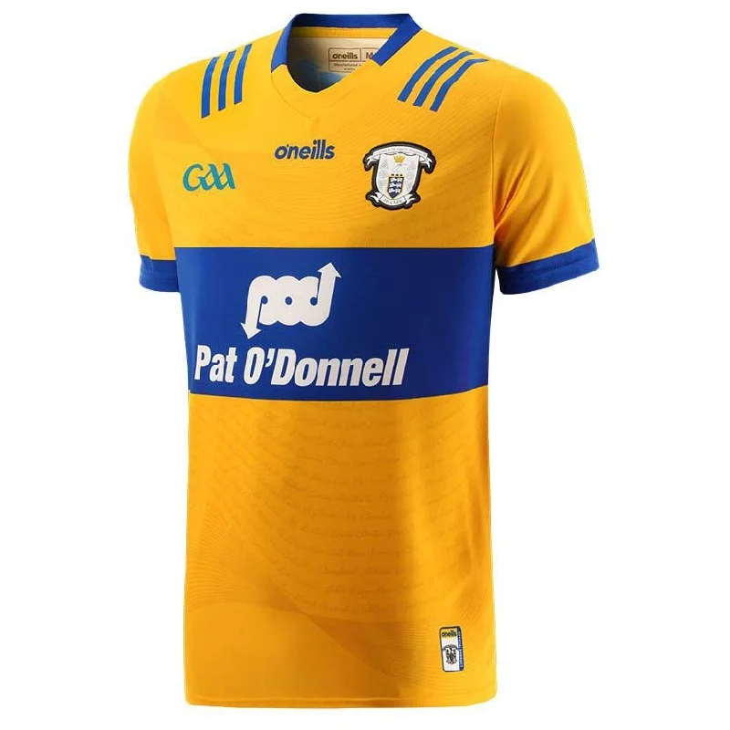 O'Neills Clare 2023 Home Jersey Recycled Jersey Tee