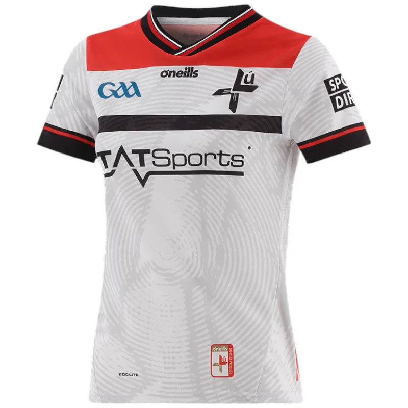 O'Neills Louth GAA 2025 Alternative Womens Fit Jersey Hemp Jersey Tee