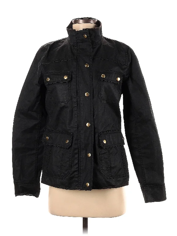 Jacket Zippered Front Buttoned Front Snap Front