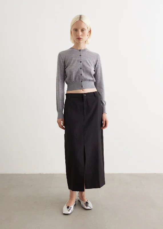 Sidona Skirt wool skirt thick