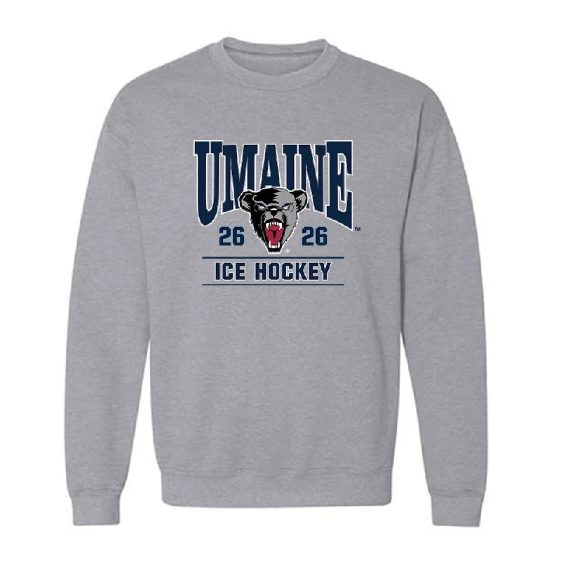 Maine - NCAA Women's Ice Hockey : Kendall Sundby - Classic Fashion Shersey Crewneck Sweatshirt Hoodie with Drawcord Adjustable Secure