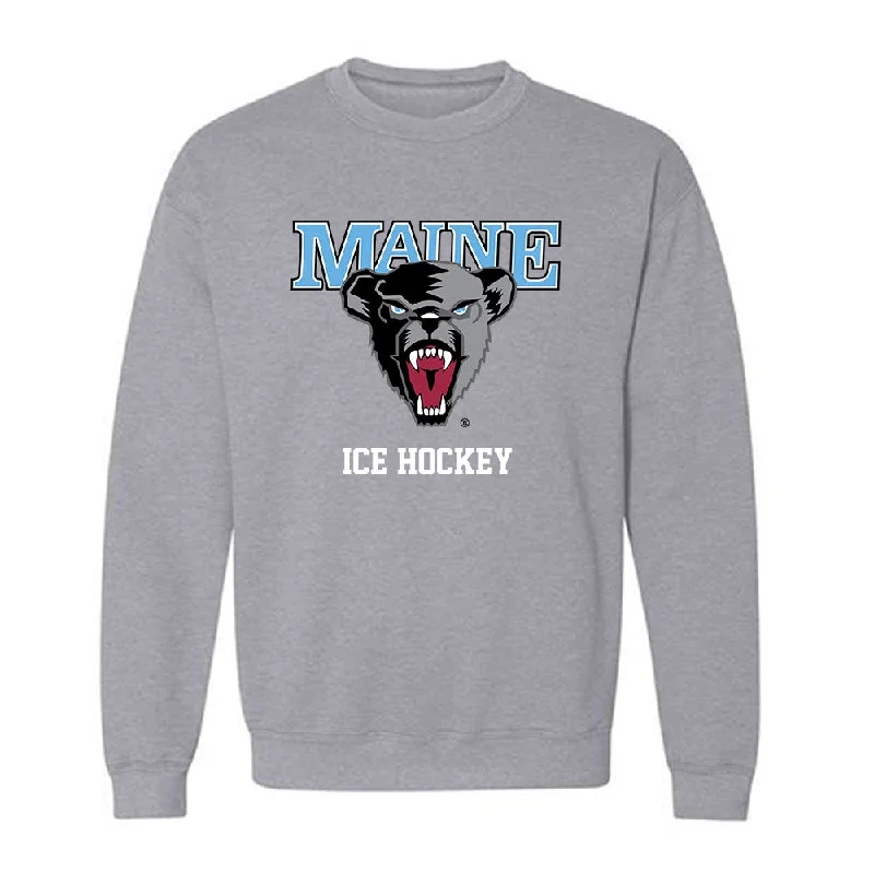 Maine - NCAA Women's Ice Hockey : Gracie Hanson - Classic Shersey Crewneck Sweatshirt Hoodie with Camouflage Military Edgy