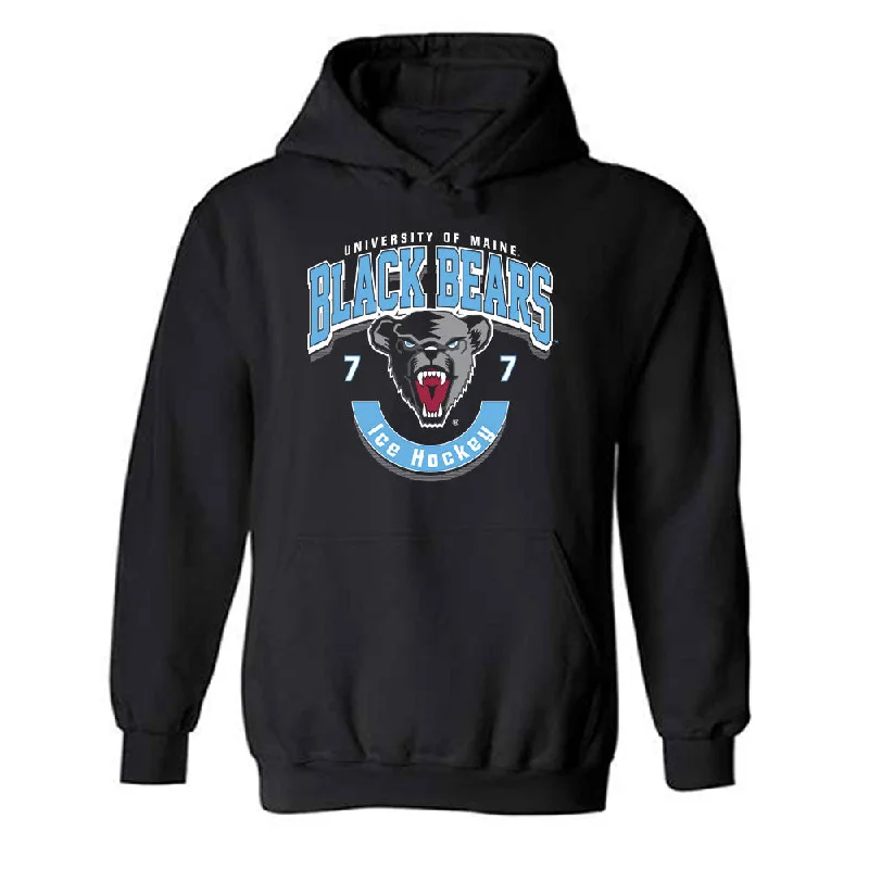 Maine - NCAA Women's Ice Hockey : Lily Fetch - Classic Shersey Hooded Sweatshirt Hoodie with Velcro Closure Adjustable Secure