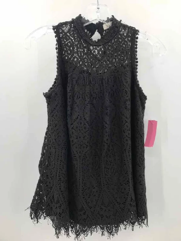 Pre-Owned Taylor & Sage Grey Size XS Lace Tank Top vintage tank top