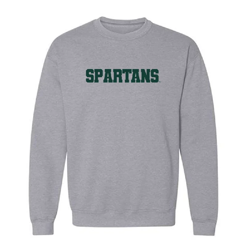 Michigan State - NCAA Women's Ice Hockey : Karsen Dorwart - Generic Shersey Crewneck Sweatshirt Hoodie with Slim Fit Tailored Modern