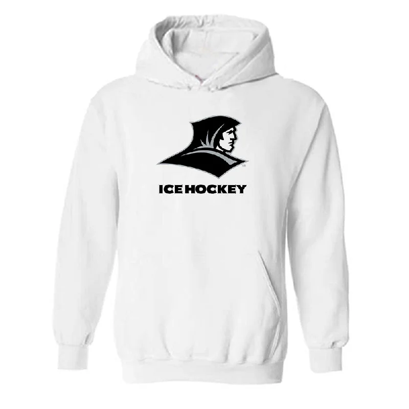 Providence - NCAA Women's Ice Hockey : Hannah Johnson - Classic Shersey Hooded Sweatshirt Hoodie with Drawcord Adjustable Secure