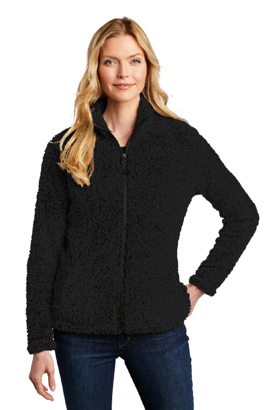 Port Authority Women's Cozy Fleece Jacket Fitted Jacket Loose Jacket Oversized Jacket