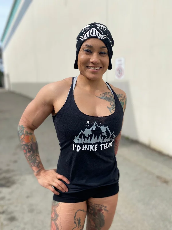 I'd Hike That Racerback Tank - The Sox Box playful tank top