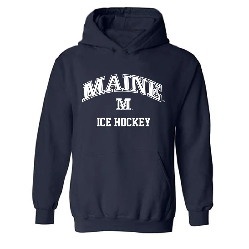 Maine - NCAA Women's Ice Hockey : Kendall Sundby - Classic Shersey Hooded Sweatshirt Hoodie with Hood Adjustable Protection