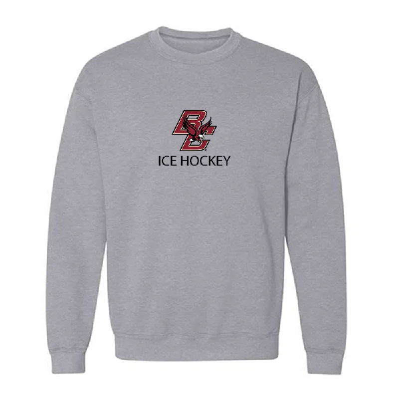 Boston College - NCAA Women's Ice Hockey : Molly Jordan - Classic Shersey Crewneck Sweatshirt Hoodie with Ribbed Neckline Snug Warm