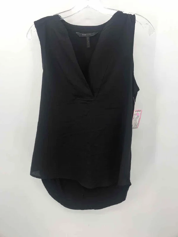 Pre-Owned BCBG Black Size Small Tank Top stretchy tank top