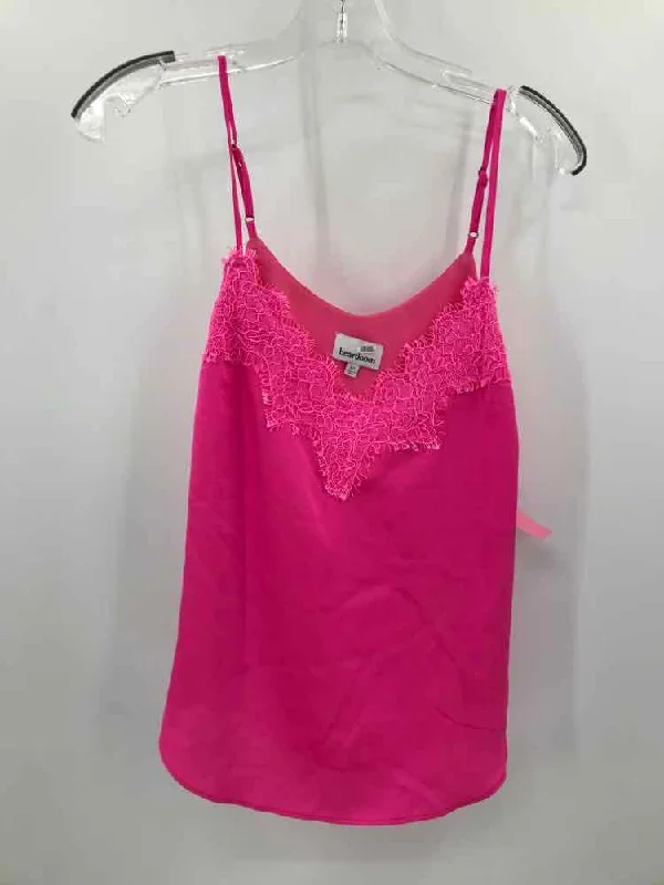 Pre-Owned Heartloom Pink Size XS Tank Top casual tank top