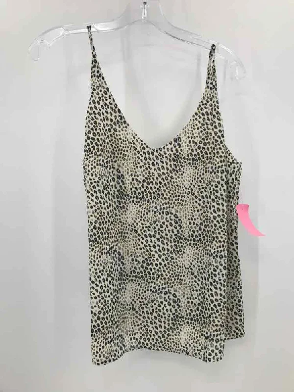 Pre-Owned Banana Republic White Size Medium Tank Top grey tank top