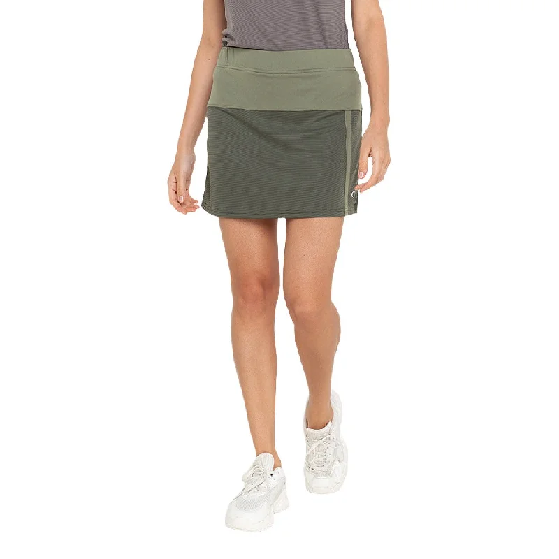 Equipe Women's TECH-DRY Athletic Skirt Olive Green velvet skirt glossy