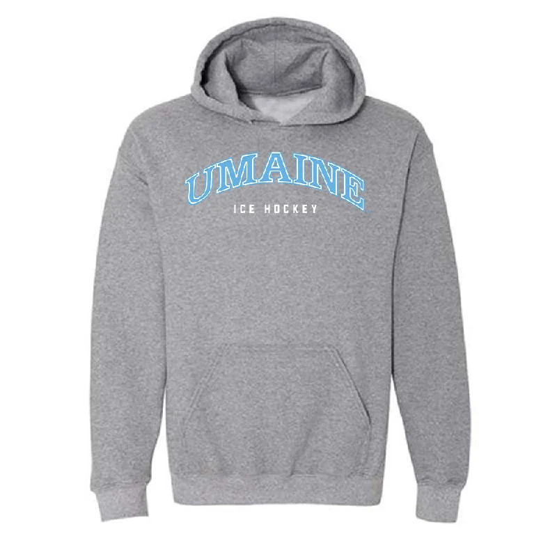 Maine - NCAA Women's Ice Hockey : Kendall Sundby - Classic Fashion Shersey Hooded Sweatshirt Hoodie with Ribbed Hem Stretchable Secure