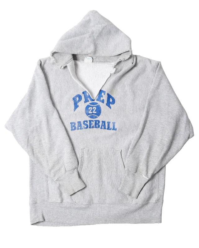 Champion Reverse Weave Hoodie Hoodie with Frayed Bohemian Relaxed