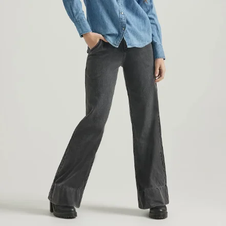 Stella A-Line Trouser - Into The Shadow Trousers Silk Elegant