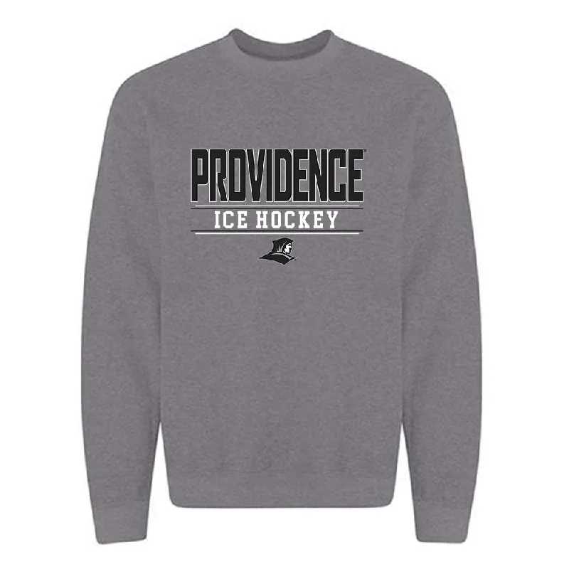 Providence - NCAA Women's Ice Hockey : Hannah Johnson - Classic Shersey Crewneck Sweatshirt Hoodie with Pocket Utility Practical