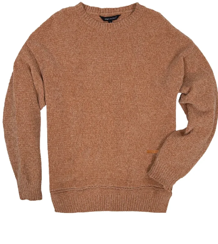 Final Sale  ✨Camel Crew Chenille Sweater Simply Southern Sweater Knitwear Pullover