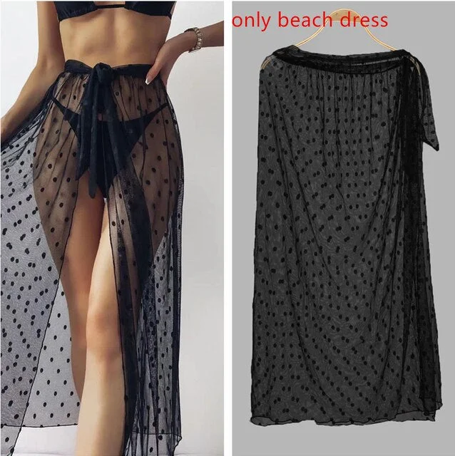 Beach Wrap Skirt lace skirt intricate