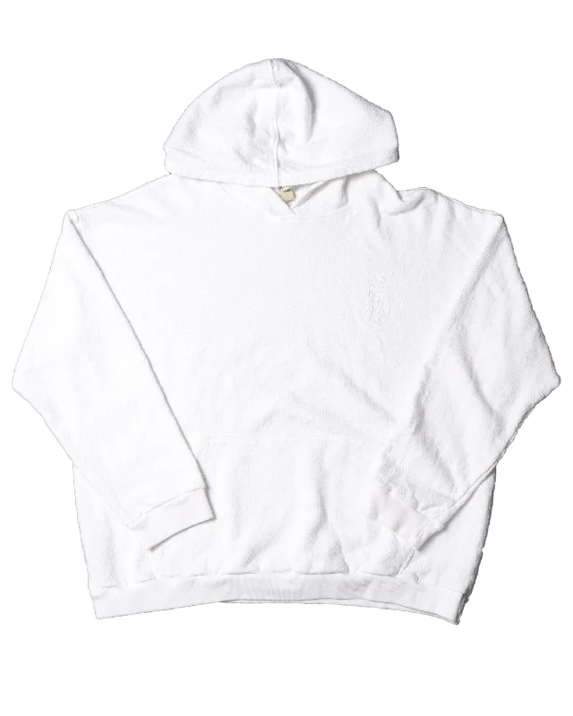 Jacquard Embossed Hoodie Hoodie with Emblem Brand Identity