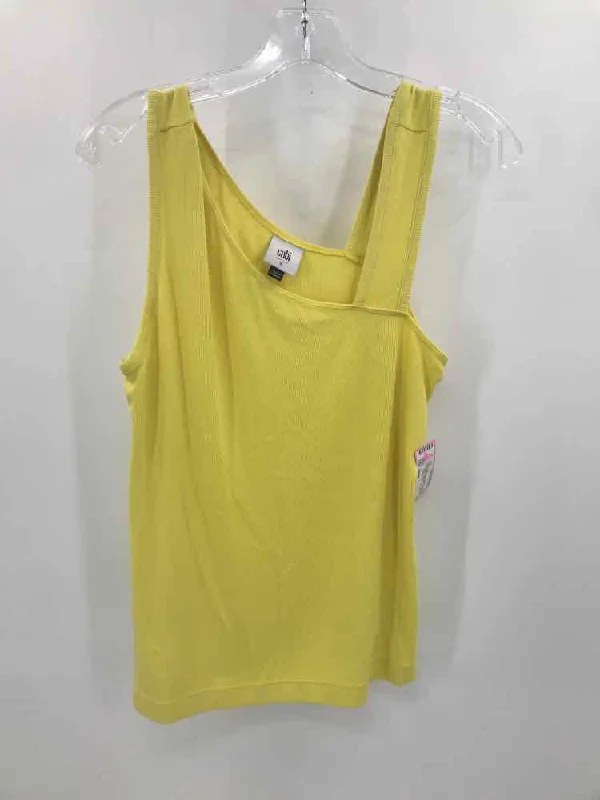 Pre-Owned Cabi Yellow Size Small Tank Top lounge tank top