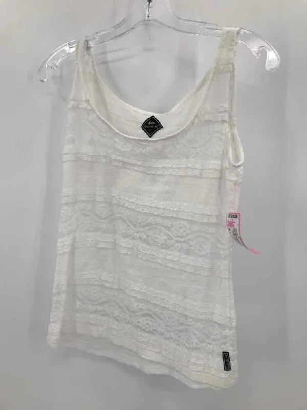 Pre-Owned Blanc Du Nil White Size XS Tank Top baby blue tank