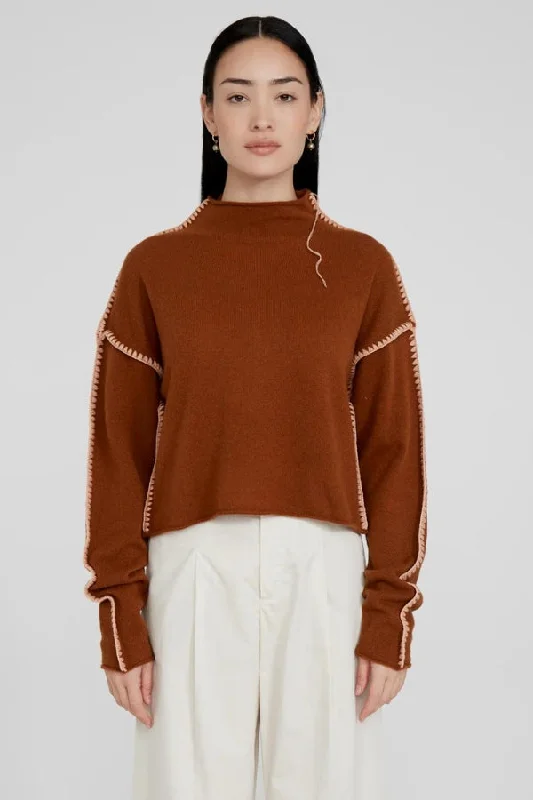 FINAL SALE: Chan Luu Annie Cashmere Sweater Lightweight Heavyweight Midweight