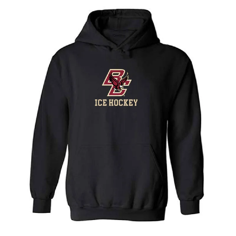 Boston College - NCAA Women's Ice Hockey : Molly Jordan - Classic Shersey Hooded Sweatshirt Hoodie with Magnetic Closure Innovative Modern