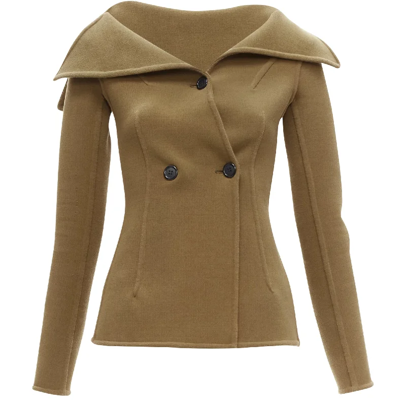 Celine Phoebe Philo wool fover collar jacket Wool Jacket Cashmere Jacket Tweed Jacket