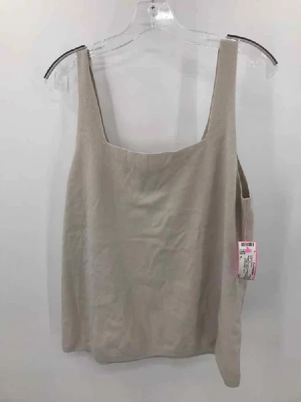 Pre-Owned Banana Republic Tan Size XL Tank Top strappy tank top