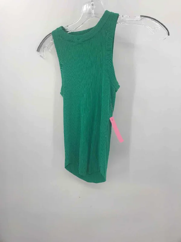 Pre-Owned Zara Green Size XS Tank Top flowy tank top